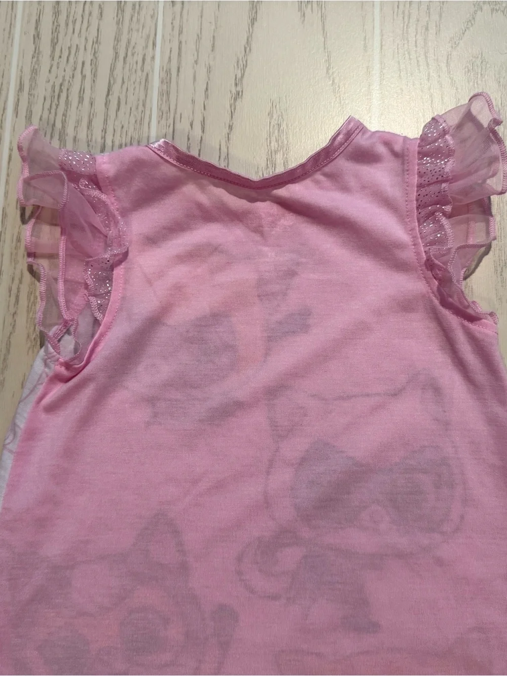 Disney SuperKitties Girls 2T Pink Nightgown Sleep Dress Pajamas Cat Graphic